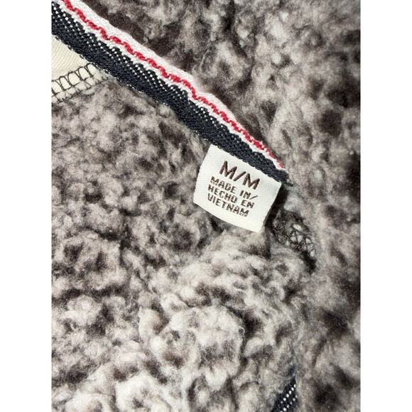 Weatherproof Vintage Sherpa Fleece Quarter Zip Pullover Men’s M Soft - Picture 4 of 9